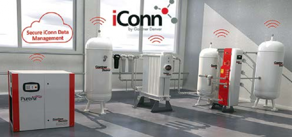 iConn Systems manufactured by GardnerDenver enables real time monitoring of your needs for medical gases with Industry 4.0 instruments