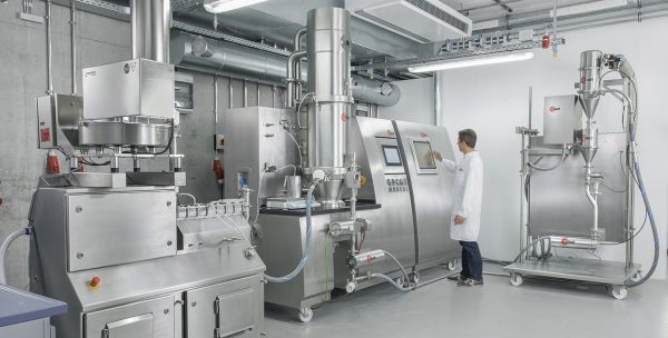 Flexible expansion options. Modular systems for the production of solid dosage forms