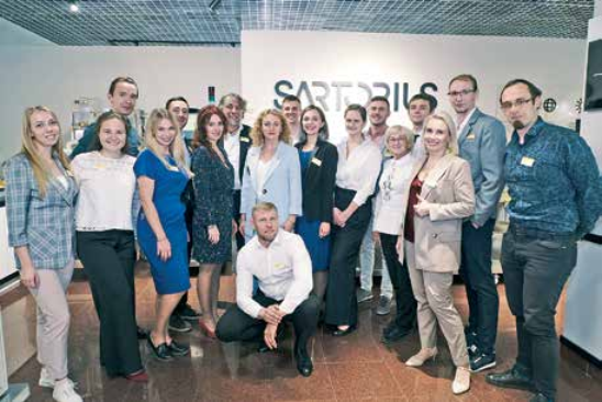 Sartorius opens a new office with show room in Moscow