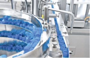 New filling line for microtubes with screw-on caps for PCR diagnosis of COVID or for molecular reagent kits for sequencing line made by Zellwag Pharmtech AG