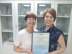 Санітарна лабораторія «Київмедпрепарат» пройшла сертифікацію Укрметртестстандарт на право проведення вимірювань