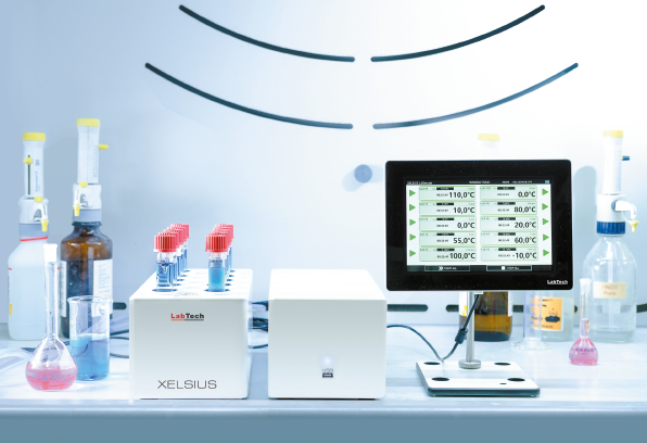 Xelsius system (LabTech S.r.l.) for parallel synthesis: solution overview