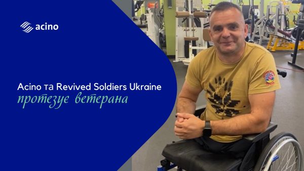 Acino and Revived Soldiers Ukraine help the veteran live a full life
